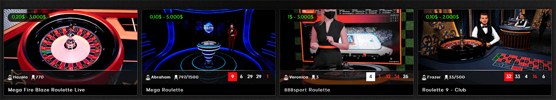 Playing Online Roulette on 888casino