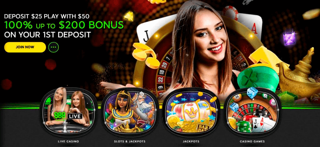 Welcome bonus 888casino canada