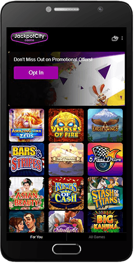 Jackpot City mobile App