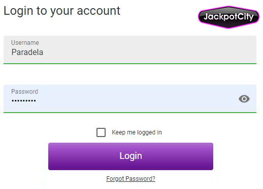 Jackpot City Log In
