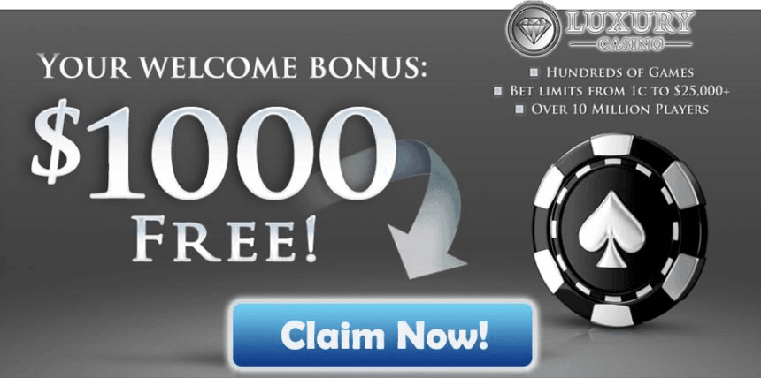 Luxury Casino bonus