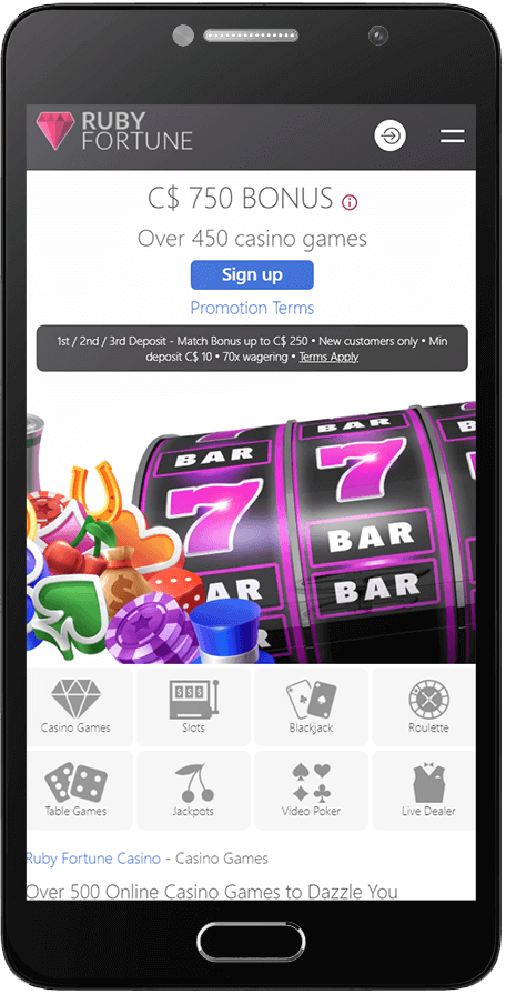 ruby fortune app