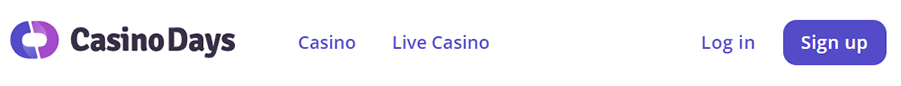 Casino Days register